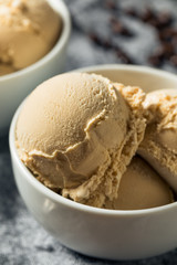 Homemade Coffee Ice Cream