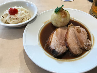Pork and Dumpling Lunch Germany