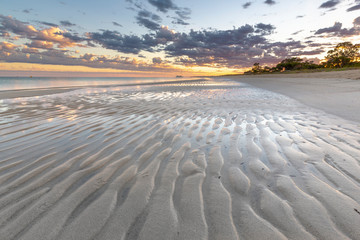 Busselton beach Western Australia at sunrise