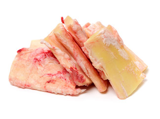 Cattle Ligament on white background