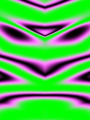 Art illustration green bright color pattern