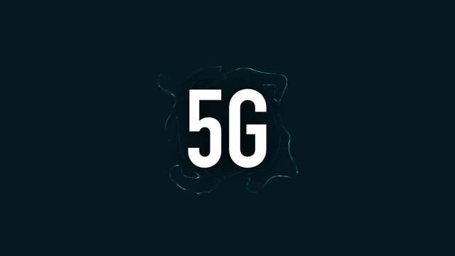 Appearance of 5G Network Animated Logo