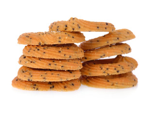 cookies isolated on white background.