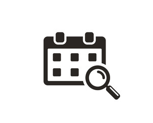 Calendar icon symbol vector