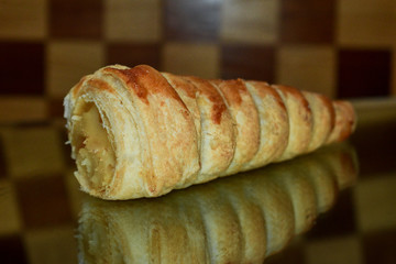 croissant on a plate