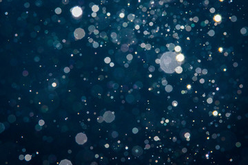 Abstract blur black bokeh