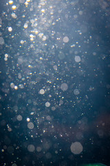 Obraz premium Abstract blur bokeh water texture