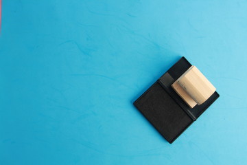 Fototapeta premium stamp ink made in wood