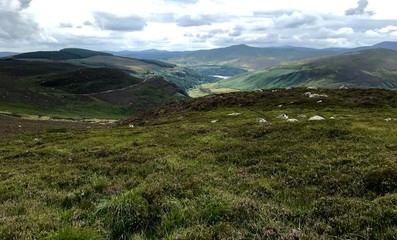 view of nature and mountains in Benahavis Spain