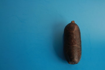 the morcilla is a sausage based on coagulated and cooked blood