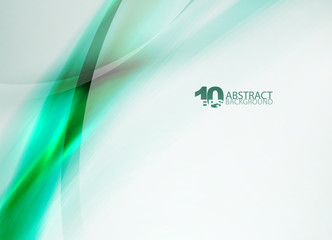 Shiny design wave, color transparent light background. Digital magic futuristic neon color swirl wallpaper