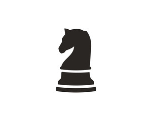 Chess knight icon symbol vector © Alice July