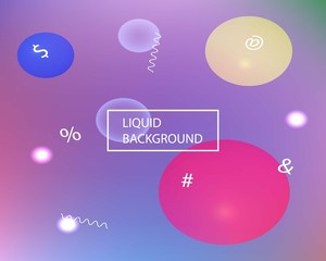 Smooth gradient mesh background.