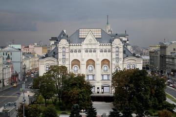 Fototapeta na wymiar Photo of the beautiful building of the Polytechnic Museum