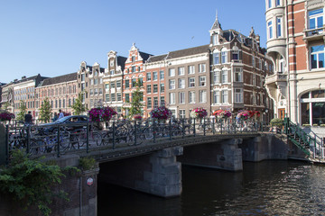 canal in amsterdam