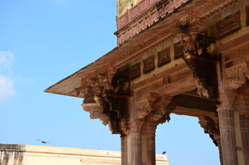 An ancient temple in Asia