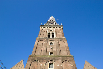 Obraz premium Building architecture in Amsterdam city, Netherlands