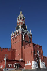 Obraz premium Spasskaya Tower (Saviour Tower) of Moscow Kremlin