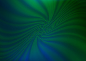 Dark Blue, Green vector glossy abstract template. Modern geometrical abstract illustration with gradient. A new texture for your design.