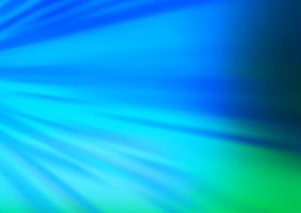 Light Blue, Green vector template with repeated sticks. Decorative shining illustration with lines on abstract template. Smart design for your business advert.