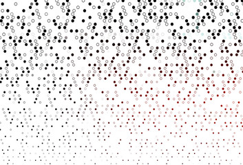 Light Red vector texture with disks.