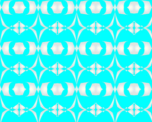 Colorful geometric decorative shape for textile 