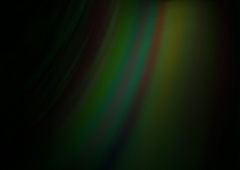 Dark Green vector template with liquid shapes. Brand new colored illustration in marble style with gradient. A new texture for your  ad, booklets, leaflets.