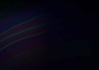 Dark Black vector blurred and colored template. A completely new color illustration in a bokeh style. A new texture for your design.