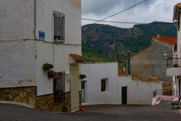 Aldea de Benizar, situado a mas de 800 sobre el nivel del mar , pertenece a Moratalla en región de Murcia (España) © Manuel