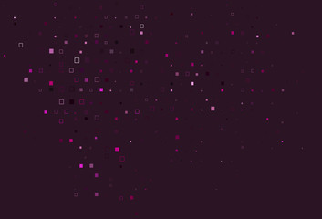 Light Pink vector layout with rectangles, squares.