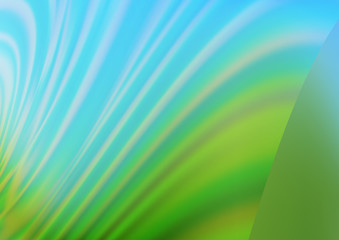 Light Blue, Green vector bokeh template. Creative illustration in halftone style with gradient. Brand new style for your business design.