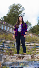 Old style fashion portrait