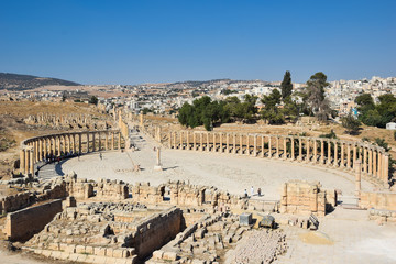 Jerash city in Jordan