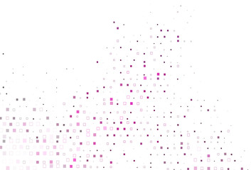 Light Pink vector texture with rectangular style.