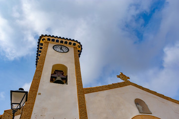 Iglesia en la aldea de Benizar ,Moratalla(España)