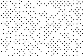 Light Silver, Gray vector texture with disks.