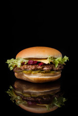 Big fresh burger american fresh 