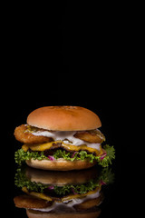 Big fresh burger american fresh 