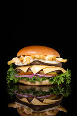 Big fresh burger american fresh 
