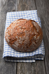 Loaf of homemade bread
