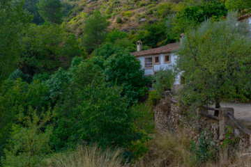 Fototapeta na wymiar Casa rural en benizar, moratalla(España)