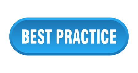 best practice button. best practice rounded blue sign. best practice