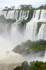 Iguazu Falls seen from the Argentinian National Park