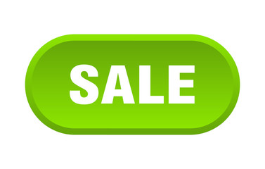 sale button. sale rounded green sign. sale