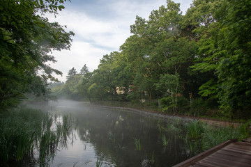 Obraz premium 雲場池