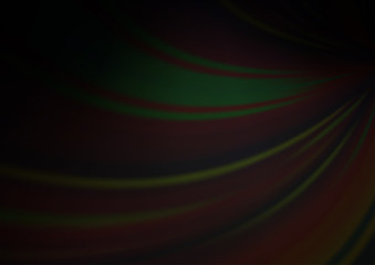 Dark Black vector glossy abstract template. Modern geometrical abstract illustration with gradient. Brand new style for your business design.