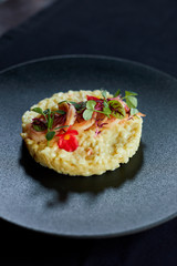 bruschetta with tomato and basil