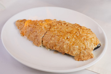 fried fish on a plate