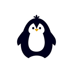 Cute penguin. isolate. vector. kawaii