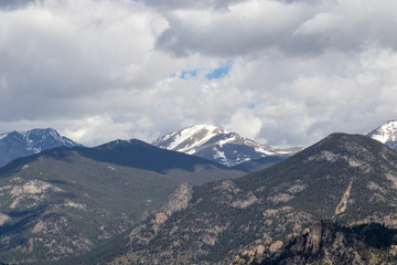 side  view of mountains